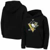 Outerstuff Youth Black Pittsburgh Penguins Primary Logo Pullover Hoodie