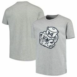 Outerstuff Youth Heathered Gray Michigan Wolverines Vault Logo Short Sleeve T-Shirt -Outerstuff shop unnamed file 2100
