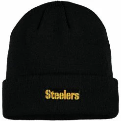 Outerstuff Youth Black Pittsburgh Steelers Basic Cuffed Knit Hat 7 Outerstuff Youth Black Pittsburgh Steelers Basic Cuffed Knit Hat -Outerstuff shop unnamed file 2110