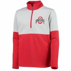 Outerstuff Youth Scarlet Ohio State Buckeyes Quick Snap Spine Print Quarter-Zip Jacket 8 Outerstuff Youth Scarlet Ohio State Buckeyes Quick Snap Spine Print Quarter-Zip Jacket -Outerstuff shop unnamed file 2147