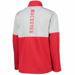 Outerstuff Youth Scarlet Ohio State Buckeyes Quick Snap Spine Print Quarter-Zip Jacket 9 Outerstuff Youth Scarlet Ohio State Buckeyes Quick Snap Spine Print Quarter-Zip Jacket -Outerstuff shop unnamed file 2148