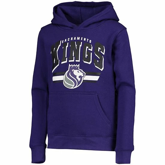 Outerstuff Youth Purple Sacramento Kings MVP Pullover Hoodie 5 Outerstuff Youth Purple Sacramento Kings MVP Pullover Hoodie - Image 3