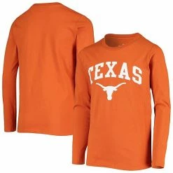 Outerstuff Youth Texas Orange Texas Longhorns Arch Over Logo Long Sleeve T-Shirt