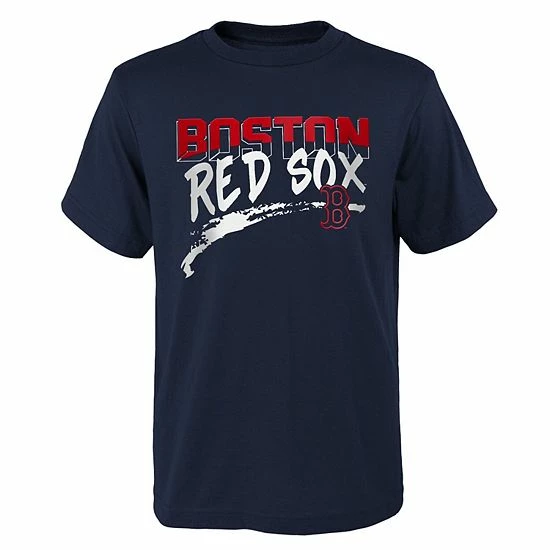 Outerstuff Youth Navy Boston Red Sox Big Deal T-Shirt 3 Outerstuff Youth Navy Boston Red Sox Big Deal T-Shirt