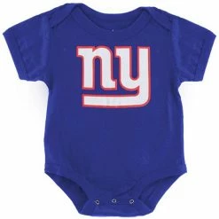 Outerstuff Newborn Royal New York Giants Team Logo Bodysuit