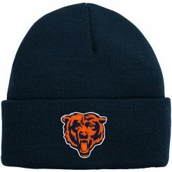 Outerstuff Youth Navy Chicago Bears Basic Cuffed Knit Hat