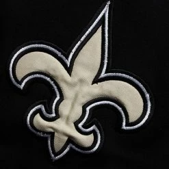 Outerstuff Youth Black New Orleans Saints Fan Gear Prime Pullover Hoodie -Outerstuff shop unnamed file 2326