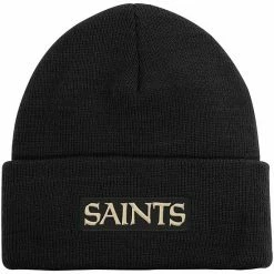 Outerstuff Youth Black New Orleans Saints Basic Cuffed Knit Hat -Outerstuff shop unnamed file 2329