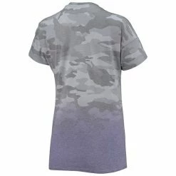 Outerstuff Juniors Gray/Purple Baltimore Ravens Beth Camo Dip-Dye T-Shirt -Outerstuff shop unnamed file 2358