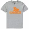 Outerstuff Youth Heathered Gray Tennessee Volunteers Vault Logo Short Sleeve T-Shirt