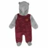 Outerstuff Newborn & Infant Burgundy/Gray Washington Commanders Game Nap Teddy Fleece Bunting Full-Zip Sleeper 2 Outerstuff Newborn & Infant Burgundy/Gray Washington Commanders Game Nap Teddy Fleece Bunting Full-Zip Sleeper -Outerstuff shop unnamed file 2380