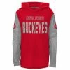 Outerstuff Youth Scarlet Ohio State Buckeyes Heritage Hoodie Long Sleeve T-Shirt