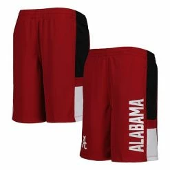 Outerstuff Youth Crimson Alabama Crimson Tide Lateral Mesh Performance Shorts