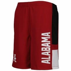 Outerstuff Youth Crimson Alabama Crimson Tide Lateral Mesh Performance Shorts -Outerstuff shop unnamed file 2403
