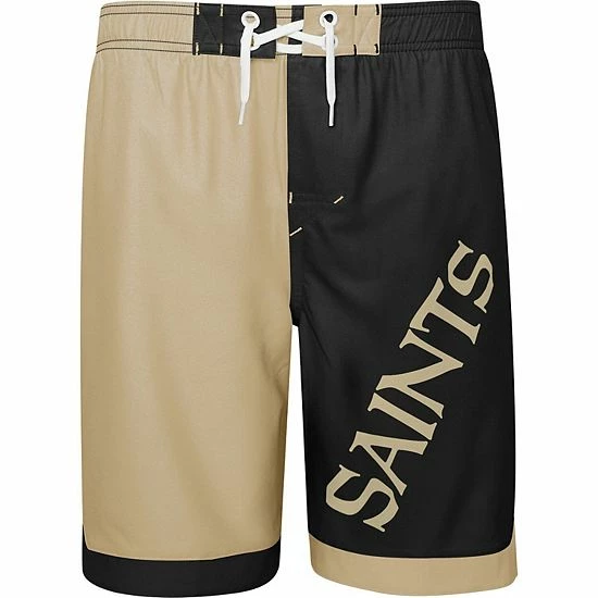 Outerstuff Youth Gold/Black New Orleans Saints Conch Bay Board Shorts 3 Outerstuff Youth Gold/Black New Orleans Saints Conch Bay Board Shorts