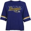 Outerstuff Juniors Purple Baltimore Ravens Burnout Raglan Half-Sleeve T-Shirt -Outerstuff shop unnamed file 2410