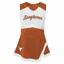 Outerstuff Girls Youth Texas Orange Texas Longhorns Cheer Captain Jumper Dress -Outerstuff shop unnamed file 2434