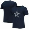 Outerstuff Girls Youth Navy Dallas Cowboys Primary Logo Fashion Fit T-Shirt
