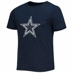 Outerstuff Girls Youth Navy Dallas Cowboys Primary Logo Fashion Fit T-Shirt -Outerstuff shop unnamed file 2449