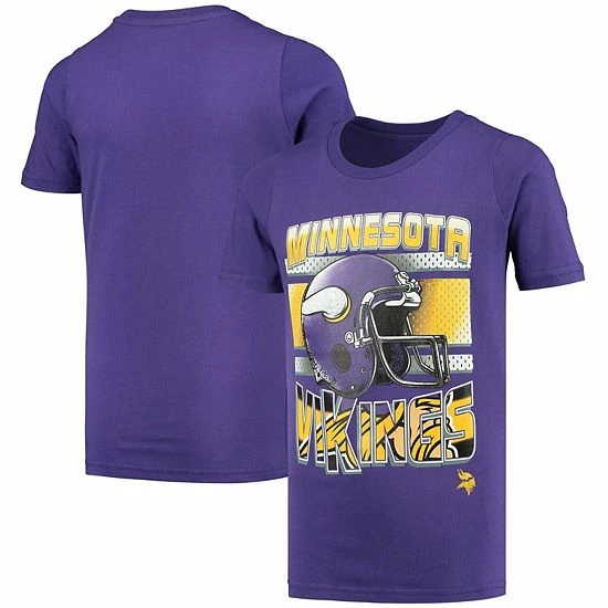 Outerstuff Youth Purple Minnesota Vikings Glory Days T-Shirt 3 Outerstuff Youth Purple Minnesota Vikings Glory Days T-Shirt