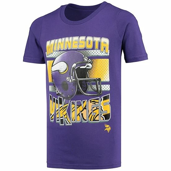 Outerstuff Youth Purple Minnesota Vikings Glory Days T-Shirt 5 Outerstuff Youth Purple Minnesota Vikings Glory Days T-Shirt - Image 3
