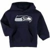 Outerstuff Toddler College Navy Seattle Seahawks Team Logo Pullover Hoodie