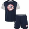 Outerstuff Toddler Navy New York Yankees Pinch Hitter T-Shirt & Shorts Set -Outerstuff shop unnamed file 2480