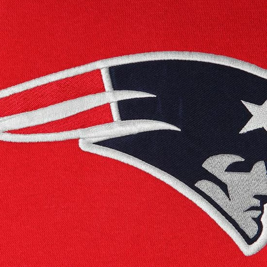 Outerstuff Youth Red New England Patriots Fan Gear Prime Pullover Hoodie 5 Outerstuff Youth Red New England Patriots Fan Gear Prime Pullover Hoodie - Image 3