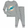 Outerstuff Youth Heathered Gray Miami Dolphins Long Sleeve T-Shirt & Pants Sleep Set 1 Outerstuff Youth Heathered Gray Miami Dolphins Long Sleeve T-Shirt & Pants Sleep Set -Outerstuff shop unnamed file 250