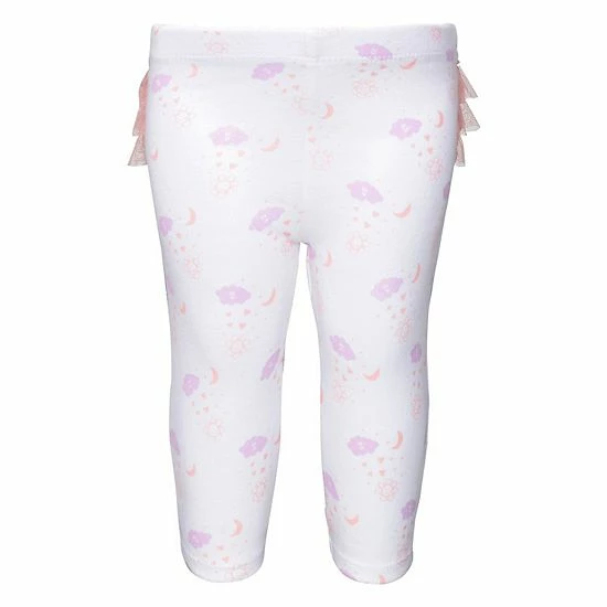 Outerstuff Newborn & Infant White/Pink New York Yankees Spreading Love Bodysuit & Tutu With Leggings Set 6 Outerstuff Newborn & Infant White/Pink New York Yankees Spreading Love Bodysuit & Tutu With Leggings Set - Image 4