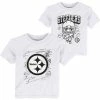 Outerstuff Toddler White Pittsburgh Steelers Coloring Activity Two-Pack T-Shirt Set -Outerstuff shop unnamed file 2522