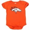 Outerstuff Newborn Orange Denver Broncos Team Logo Bodysuit