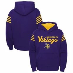 Outerstuff Youth Purple Minnesota Vikings The Champ Is Here Pullover Hoodie