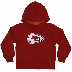 Outerstuff Kansas City Chiefs Toddler Fan Gear Primary Logo Pullover Hoodie - Red -Outerstuff shop unnamed file 2633