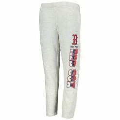 Outerstuff Youth Ash Boston Red Sox Game Time Fleece Pants 8 Outerstuff Youth Ash Boston Red Sox Game Time Fleece Pants -Outerstuff shop unnamed file 2658