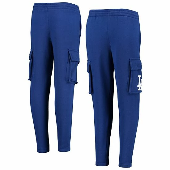 Outerstuff Youth Royal Los Angeles Dodgers Players Anthem Fleece Cargo Pants 4 Outerstuff Youth Royal Los Angeles Dodgers Players Anthem Fleece Cargo Pants - Image 2
