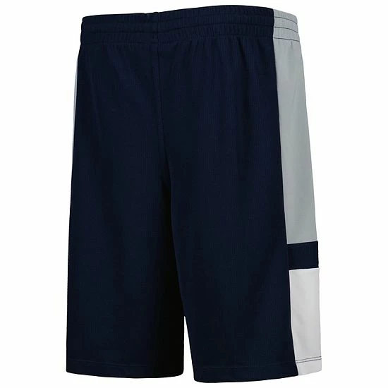 Outerstuff Youth Navy Dallas Cowboys Lateral Mesh Performance Shorts 6 Outerstuff Youth Navy Dallas Cowboys Lateral Mesh Performance Shorts - Image 4