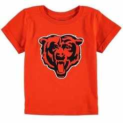 Outerstuff Toddler Orange Chicago Bears Team Logo T-Shirt