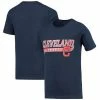 Outerstuff Youth Navy Cleveland Indians Cooperstown Collection Take The Lead T-Shirt