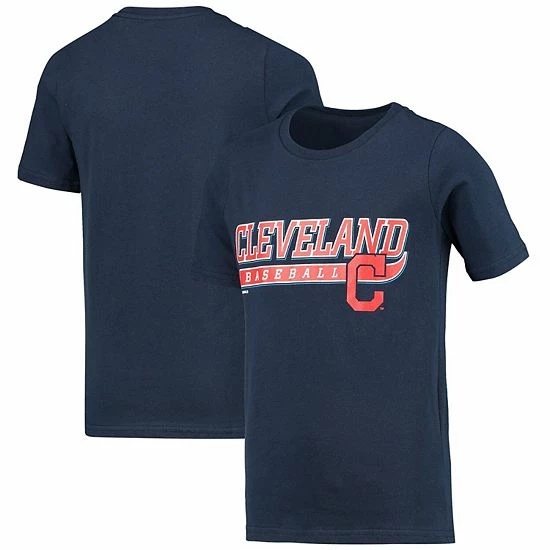 Outerstuff Youth Navy Cleveland Indians Cooperstown Collection Take The Lead T-Shirt 3 Outerstuff Youth Navy Cleveland Indians Cooperstown Collection Take The Lead T-Shirt