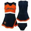 Outerstuff Girls Infant Navy/Orange Chicago Bears Cheer Captain Jumper Dress -Outerstuff shop unnamed file 2727