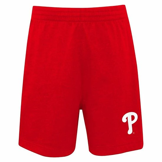 Outerstuff Toddler White/Red Philadelphia Phillies Position Player T-Shirt & Shorts Set 6 Outerstuff Toddler White/Red Philadelphia Phillies Position Player T-Shirt & Shorts Set - Image 4