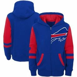 Outerstuff Youth Royal Buffalo Bills Stadium Full-Zip Hoodie