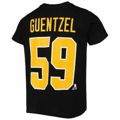 Outerstuff Youth Jake Guentzel Black Pittsburgh Penguins Name & Number T-Shirt -Outerstuff shop unnamed file 2809