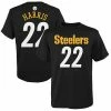 Outerstuff Youth Najee Harris Black Pittsburgh Steelers Mainliner Name & Number T-Shirt -Outerstuff shop unnamed file 2810