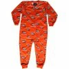 Outerstuff Denver Broncos Toddler Piped Raglan Full Zip Coverall - Orange -Outerstuff shop unnamed file 2816