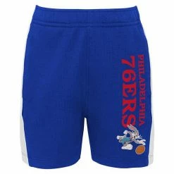 Outerstuff Youth Royal Philadelphia 76ers Space Jam 2 Slam Dunk Mesh Shorts
