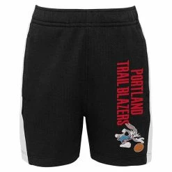 Outerstuff Youth Black Portland Trail Blazers Space Jam 2 Slam Dunk Mesh Shorts