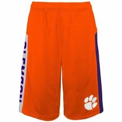 Outerstuff Youth Orange Clemson Tigers Down The Field Mesh Shorts