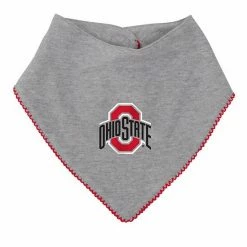 Outerstuff Girls Newborn & Infant Scarlet/Heather Gray Ohio State Buckeyes All The Love Bodysuit Bib & Booties Set -Outerstuff shop unnamed file 2881